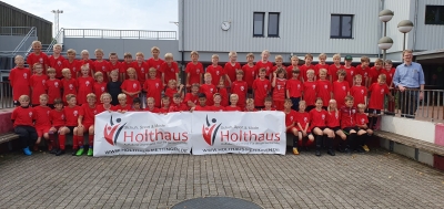 2. Auflage des VfL-Holthaus-Fußballcamps mit 70 Kindern