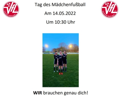Tag des Mädchenfußballs (am 14.05.)