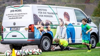 Große Resonanz auf DFB-Mobil Besuch