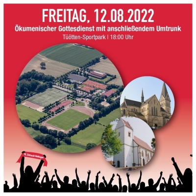 Programm am Festwochenende: Gottesdienst am Freitag (12.08.)