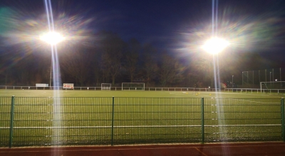 Neues Flutlicht für den Tüötten-Sportpark (26.01.2024)