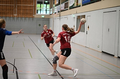 1. Damen: Auswärtsniederlage in Münster (19.02.2025)