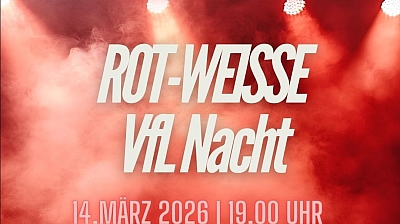 Save the Date: Rot-Weisse VfL Nacht (25.11.2025)