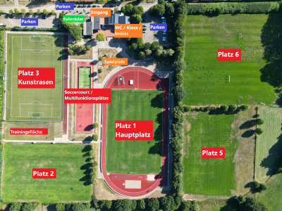 Trainingszeiten und Platzbelegung